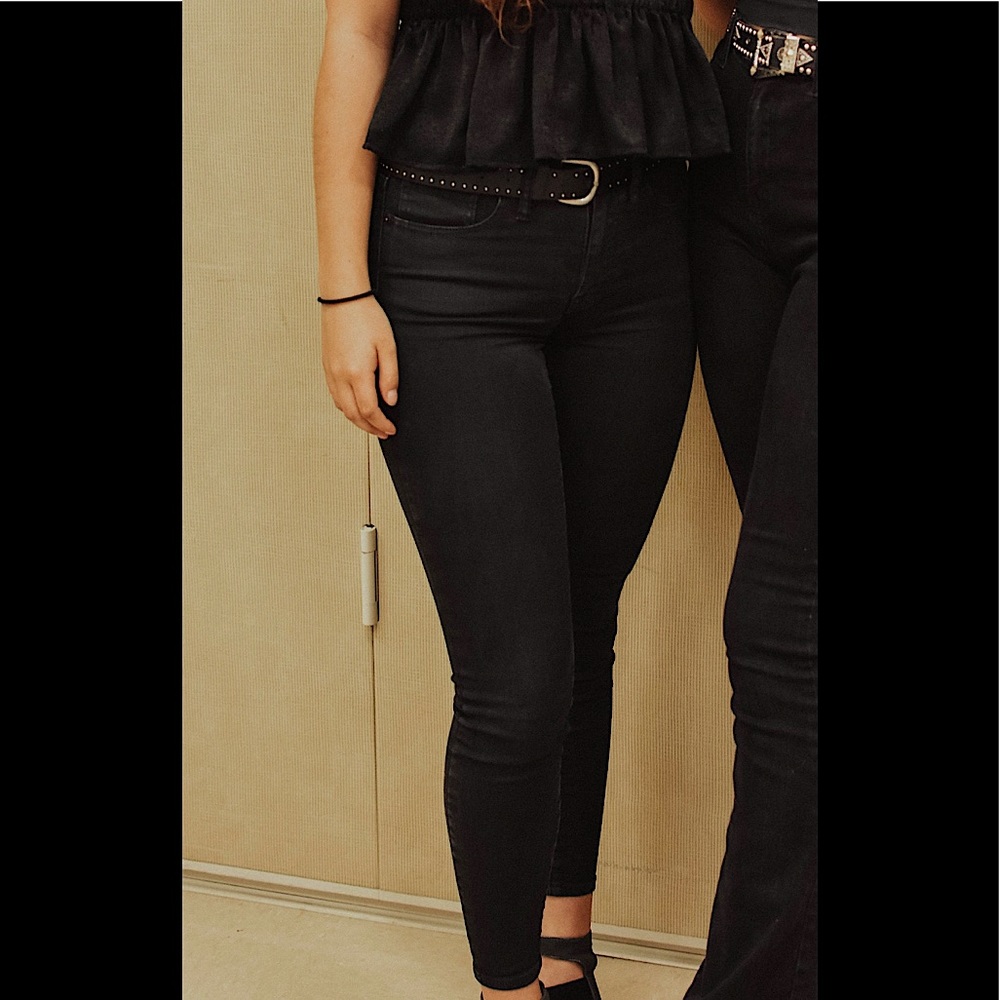Madewell Black Skinny Jeans